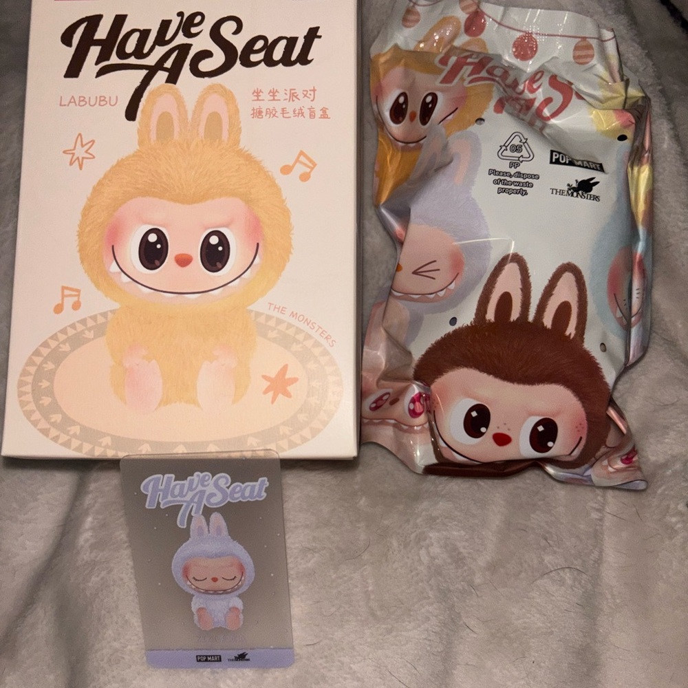 Labubu 'Have A Seat' Collectible Figure